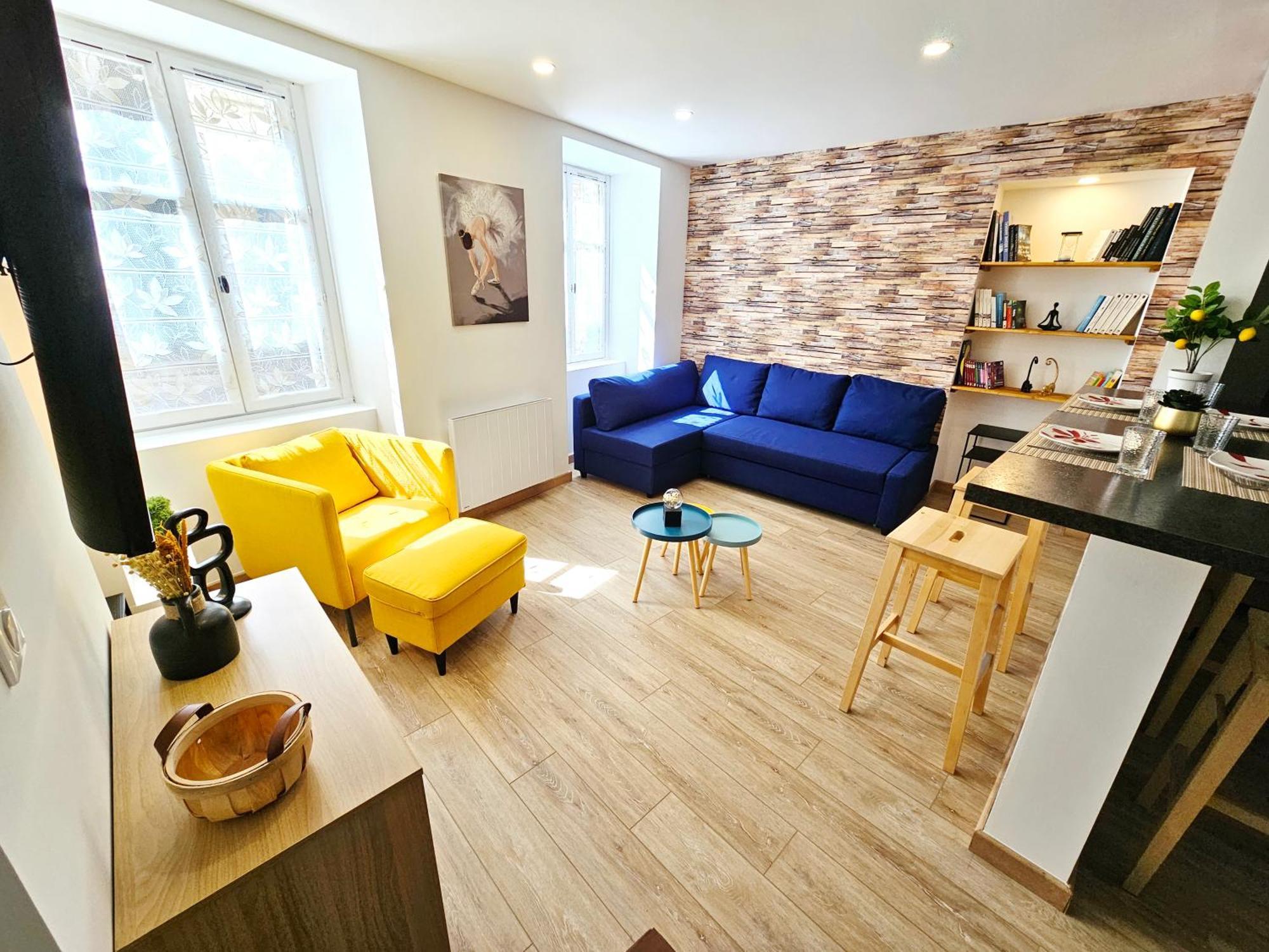 Rez De Chaussee Appartement A Tournus - Yellow Eksteriør bilde