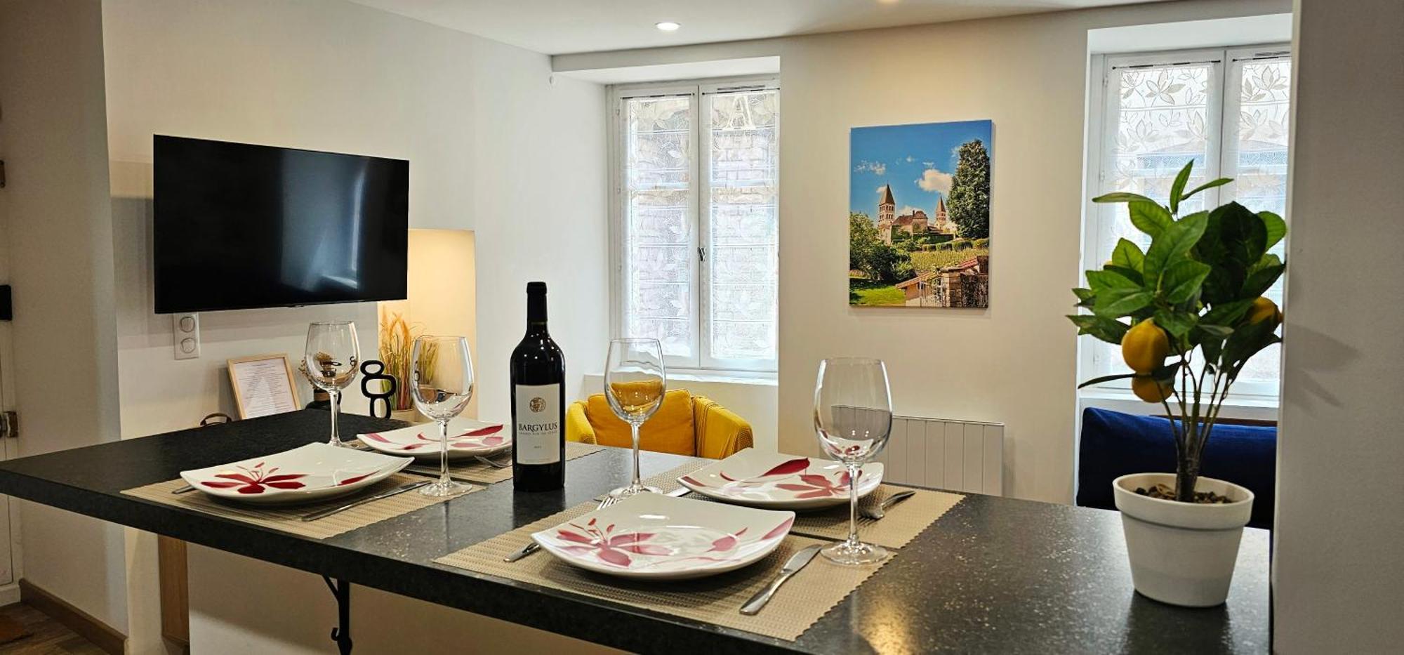 Rez De Chaussee Appartement A Tournus - Yellow Eksteriør bilde